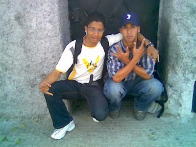 moi et 3abd raza9 aux malaga scoule